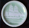 Syracuse restaurant china, ship plate