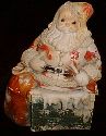 chalkware Santa bank