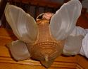 vintage Art Deco chandelier