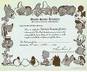 walt disney war bond certificate $30.00