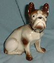 vintage French Bulldog figurine
