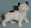 fvintage Bulldog bisque figurine