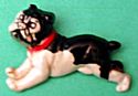vintage Bulldog figurine