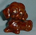 vintage ceramic dachshund dog figurine $4.00