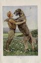 antique IRISH WOLFHOUND print