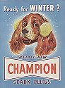 Cocker Spaniel advertisement ad