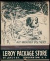 Saint Bernard matchbook