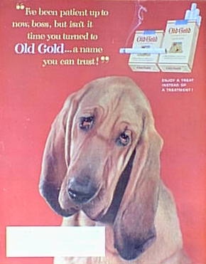 vintage bloodhound ad