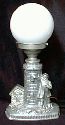 antique vintage art deco lighthouse lamp