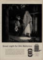 Olin Halloween ad w/ ghost