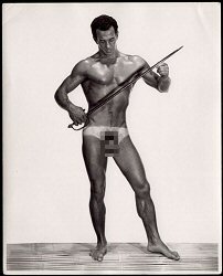 1950's Vintage male nude photograph photo