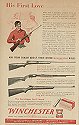 Winchester rifle ad