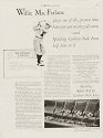 Willie MacFarlane Spaulding golf clubs ad